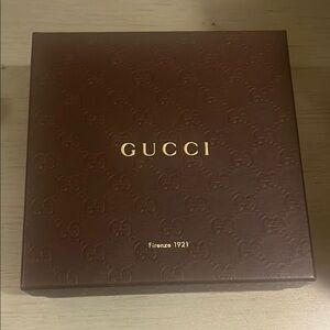 Gucci Brown Men's Accessory Box Belt Box